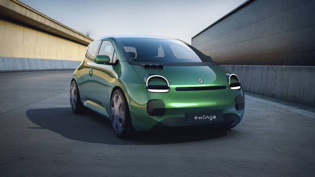 2025 Twingo E-Tech electric prototype