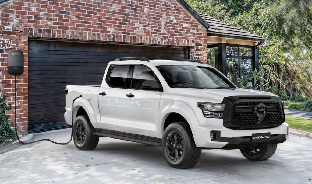 2025 GWM Cannon Alpha PHEV.