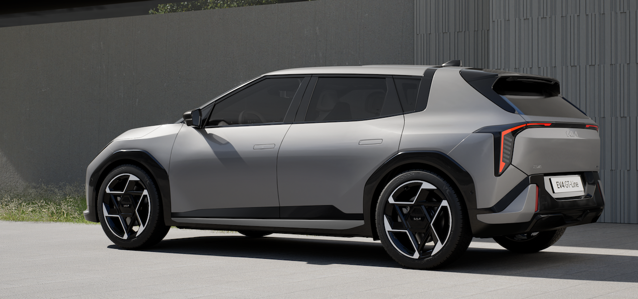2026 Kia EV4 GT-LIne hatchback.