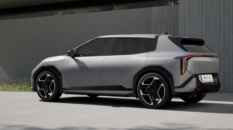 2026 Kia EV4 GT-LIne hatchback.