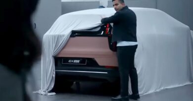 2025 Volvo EX60 tease.