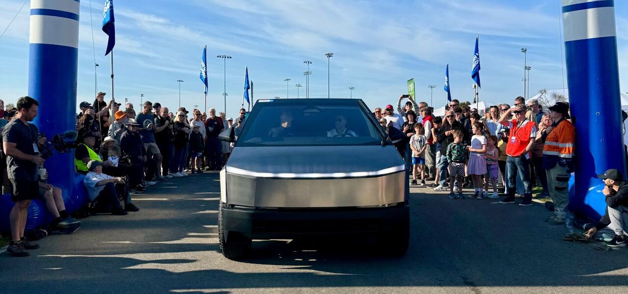 2025 Tesla Cybertruck.