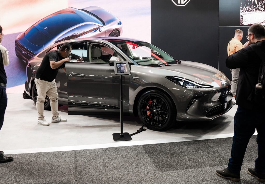 IM Presented By MG IM6 at the Melbourne motor show.