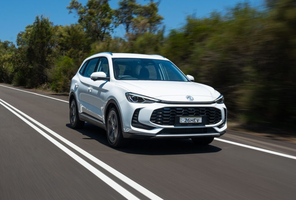 MG ZS Hybrid+ Excite.