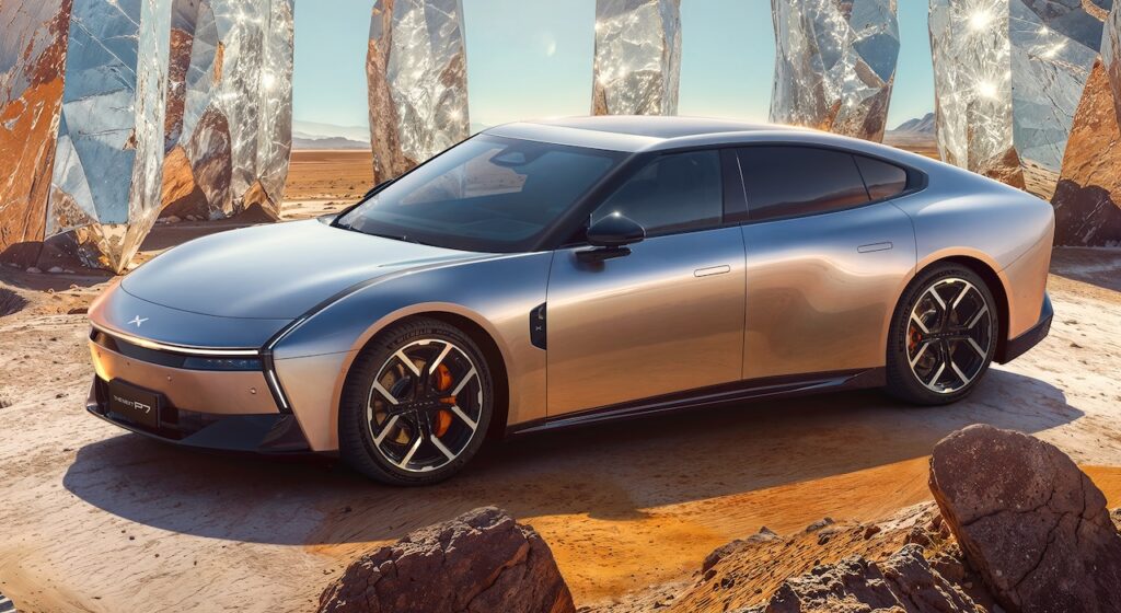 2025 XPeng P7.