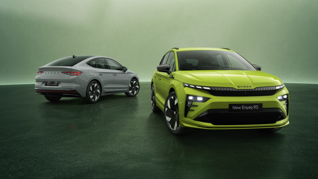 2025 Skoda Enyaq RS.