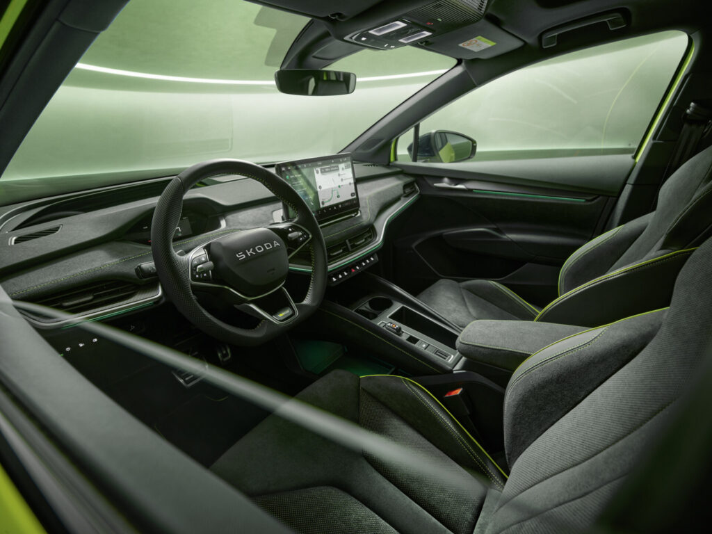 2025 Skoda Enyaq RS.