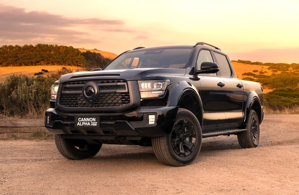 2025 GWM Cannon Alpha PHEV.