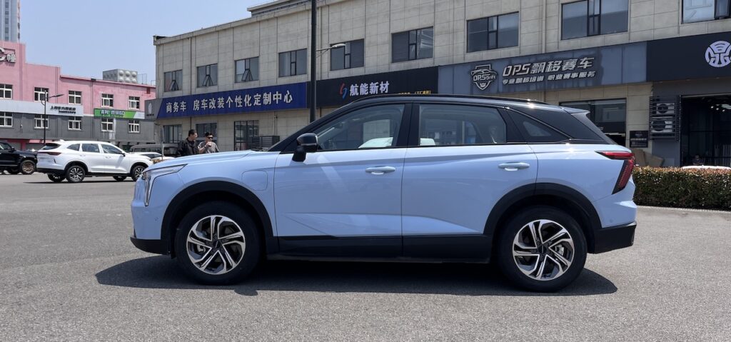 Haval's prototype small/medium electric SUV, Shanghai 2025