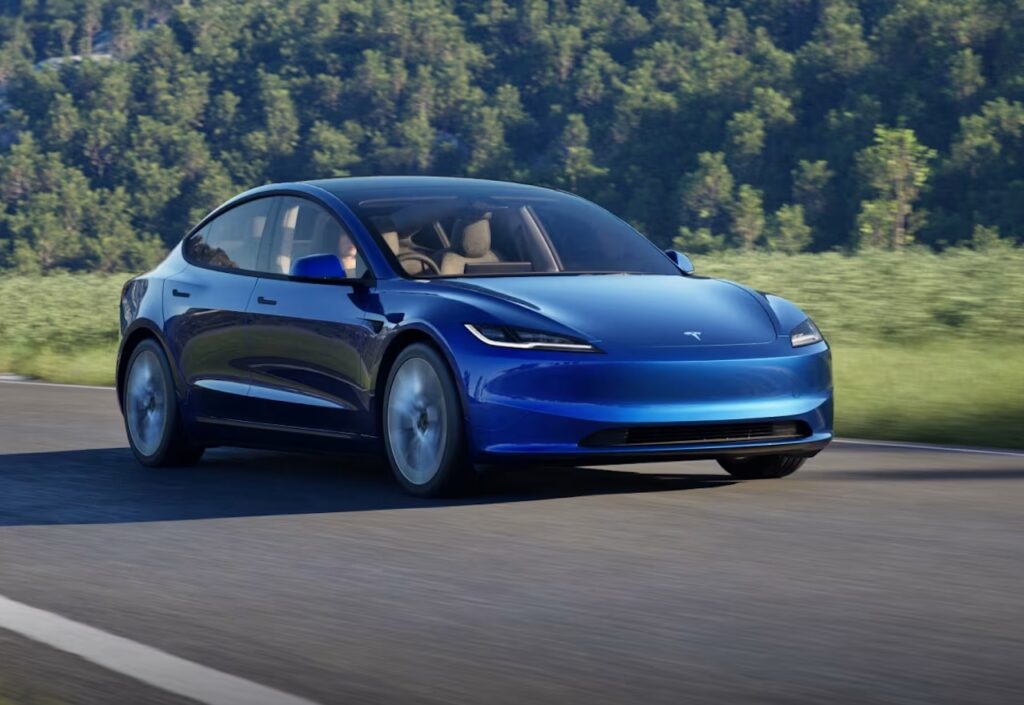 2025 Tesla Model 3.