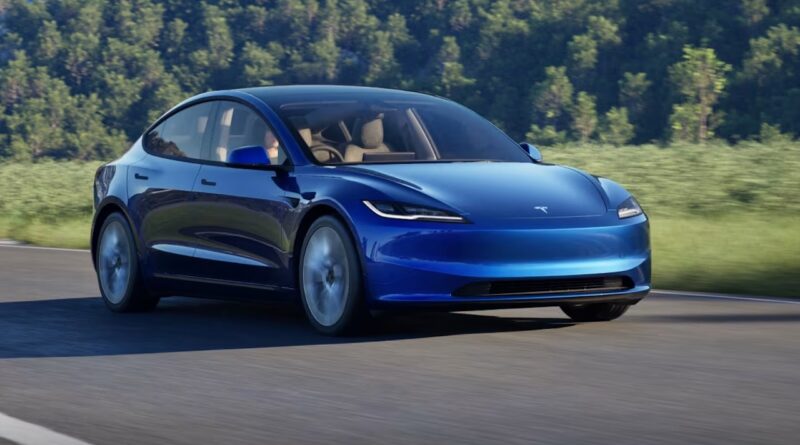 2025 Tesla Model 3.