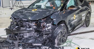 2025 Cupra Tavascan. Crash test.