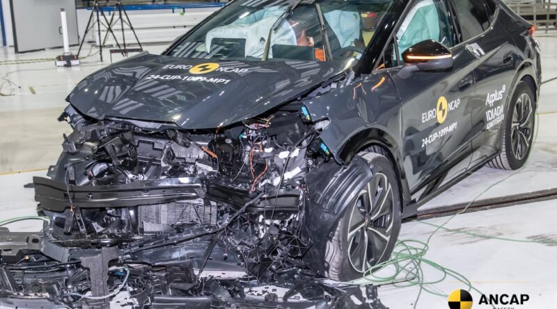 2025 Cupra Tavascan. Crash test.