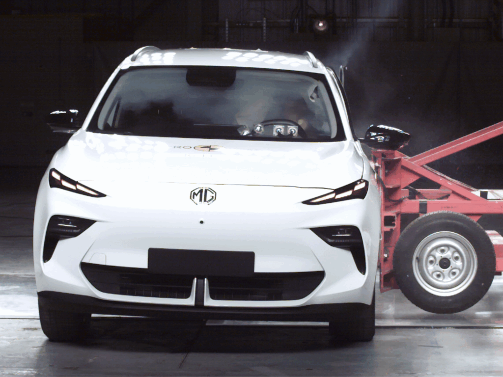 2025 MG S5 crash test.