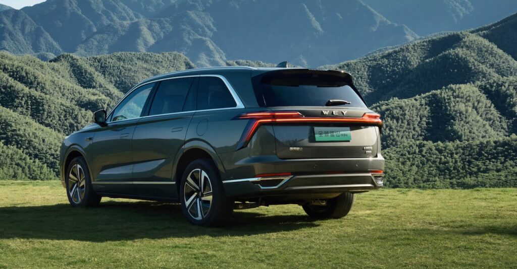 2025 Wey Blue Mountain.