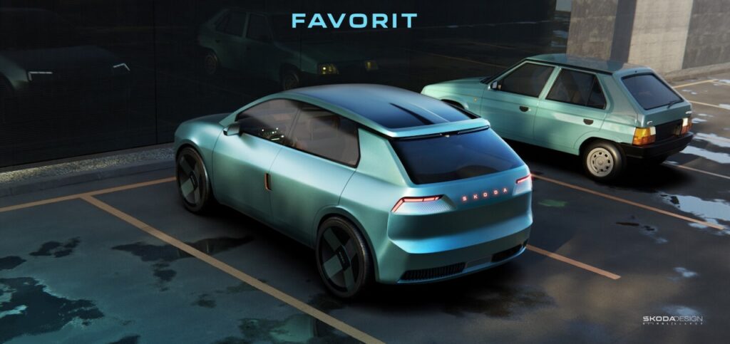 2025 Skoda Favorit with original Skoda Favorit.