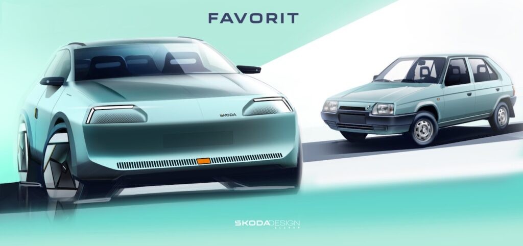 2025 Skoda Favorit with original Skoda Favorit.
