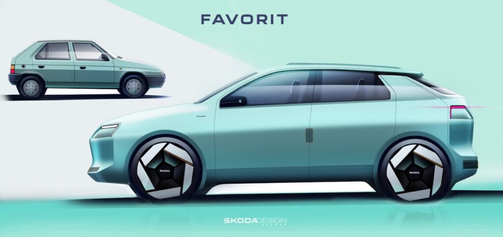 2025 Skoda Favorit with original Skoda Favorit.