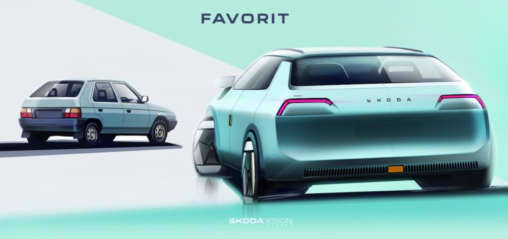 2025 Skoda Favorit with original Skoda Favorit.