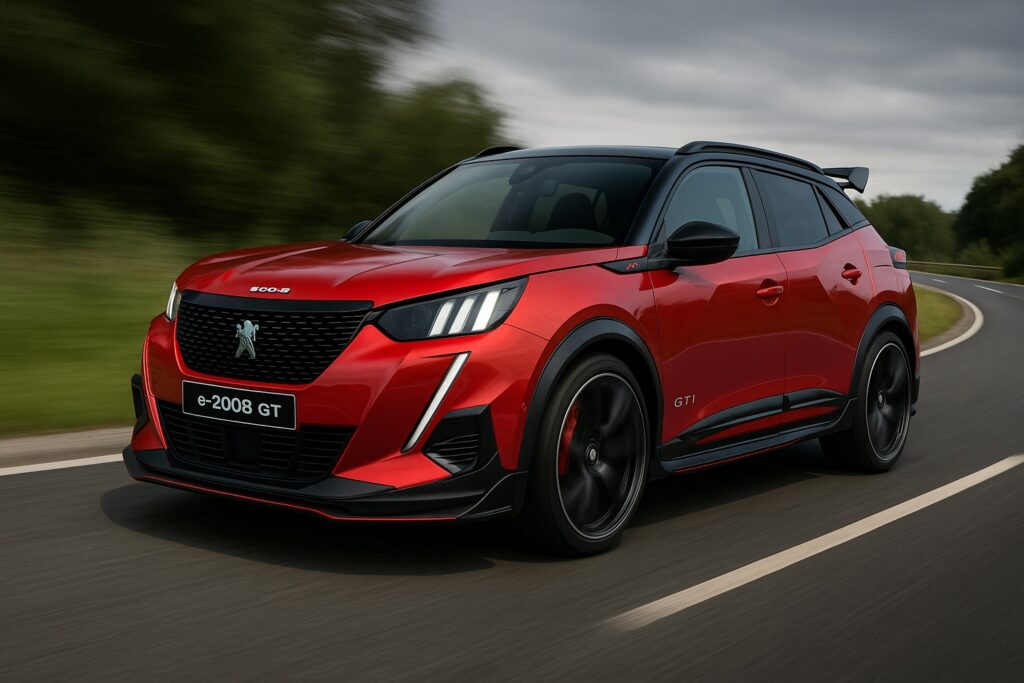 2025 Peugeot 208 GTI artist impression.