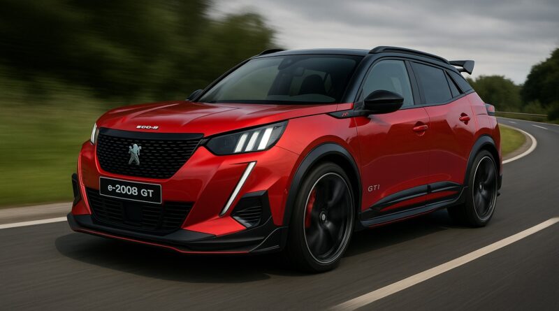 2025 Peugeot 208 GTI artist impression.