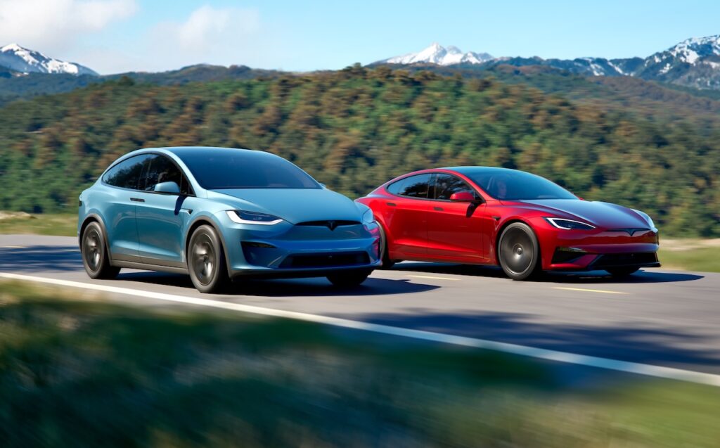 2026 Tesla Model X and Model S.