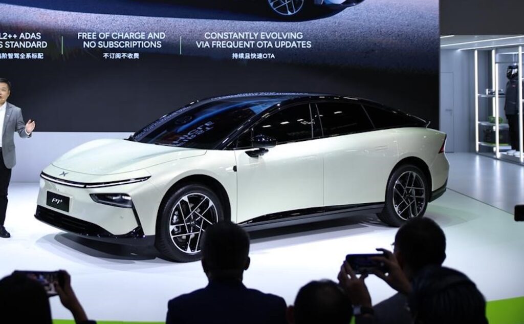 2025 XPeng P7+.