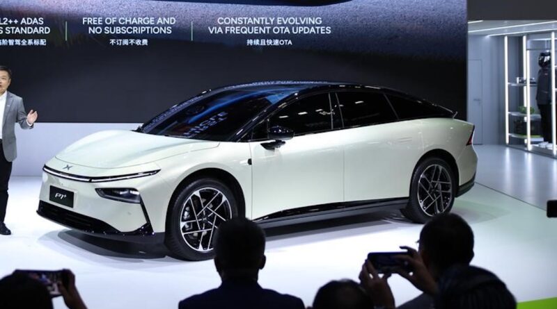 2025 XPeng P7+.