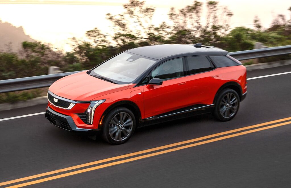 2025 Cadillac Optiq.