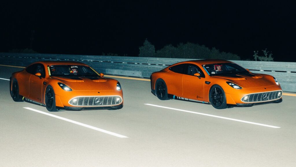 2025 Mercedes-AMG GT XX EV world record.