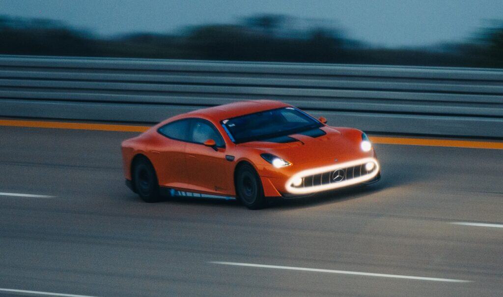 2025 Mercedes-AMG GT XX EV world record.