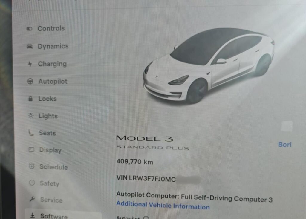 2021 Tesla Model 3 with over 400,000km showing at EV Workz, Port Kennedy WA