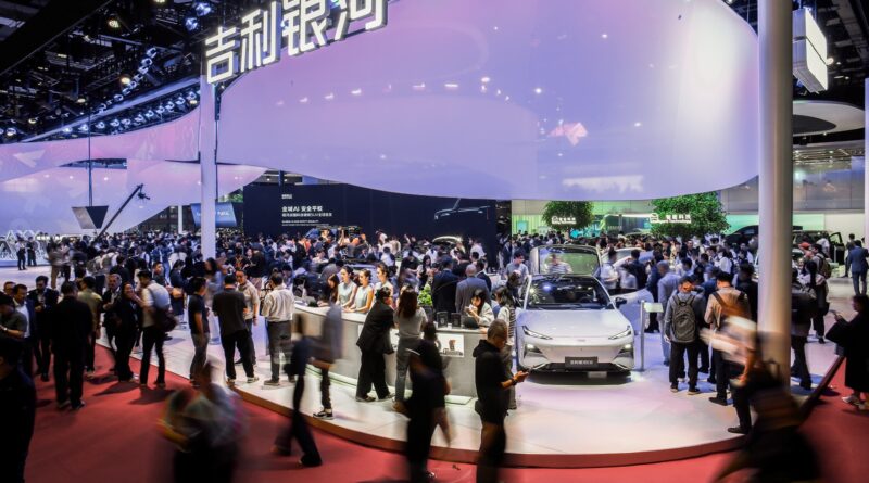 China Shanghai show scene.