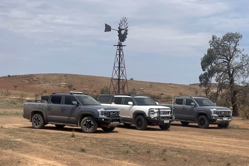 2025 BYD Shark 6 in Australia.