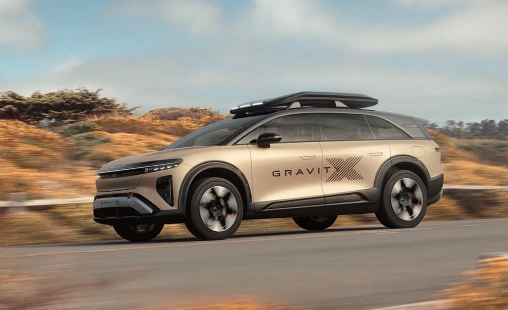 2025 Lucid Gravity X concept.