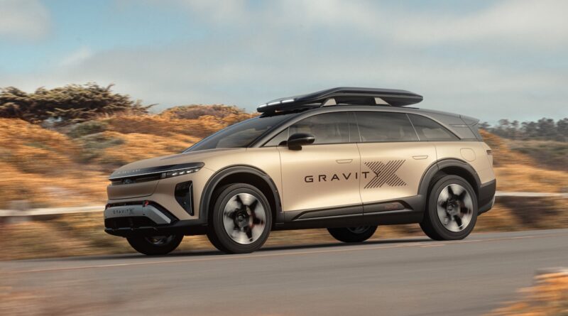 2025 Lucid Gravity X concept.