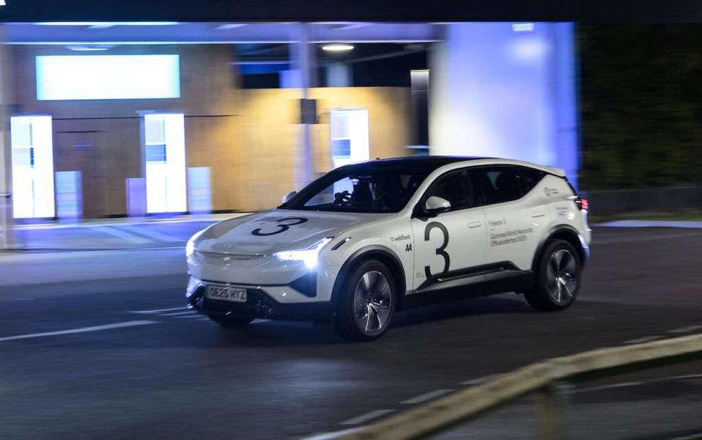 2025 Polestar 3 Guinness record attempt.