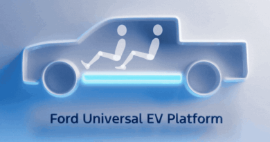 Ford Universal EV platform. Dual Cab Ute.