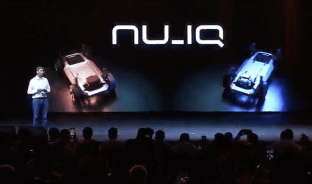 Mahindra's NU_IQ platform is unveiled.
