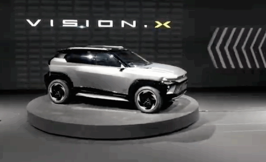 Mahindra's Vision.X unveiled.