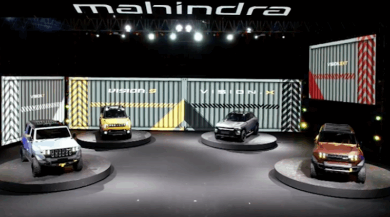 Mahindra's four Vision concepts. Freedom Day 2025.