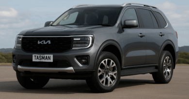 Future Kia Tasman SUV. ChatGPT render.