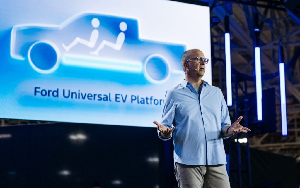 Ford's Doug Field and the new Ford pick-up coming in 2027.