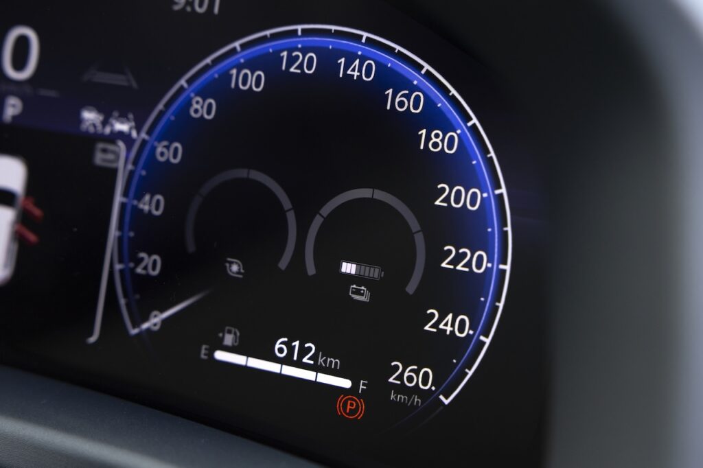 2026 Toyota LandCruiser hybrid test vehicle.