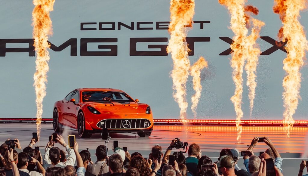 2025 Mercedes-AMG GT XX concept.