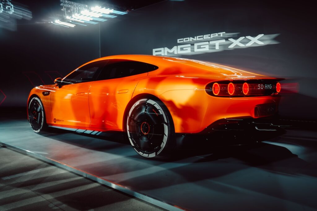 2025 Mercedes-AMG GT XX concept.