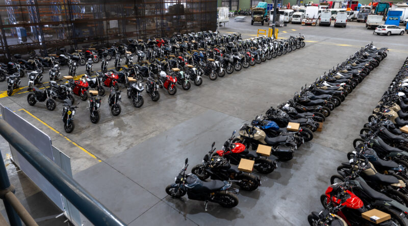 Zero e-motorbikes at Pickles Electric Motorcycle Auction September 2025