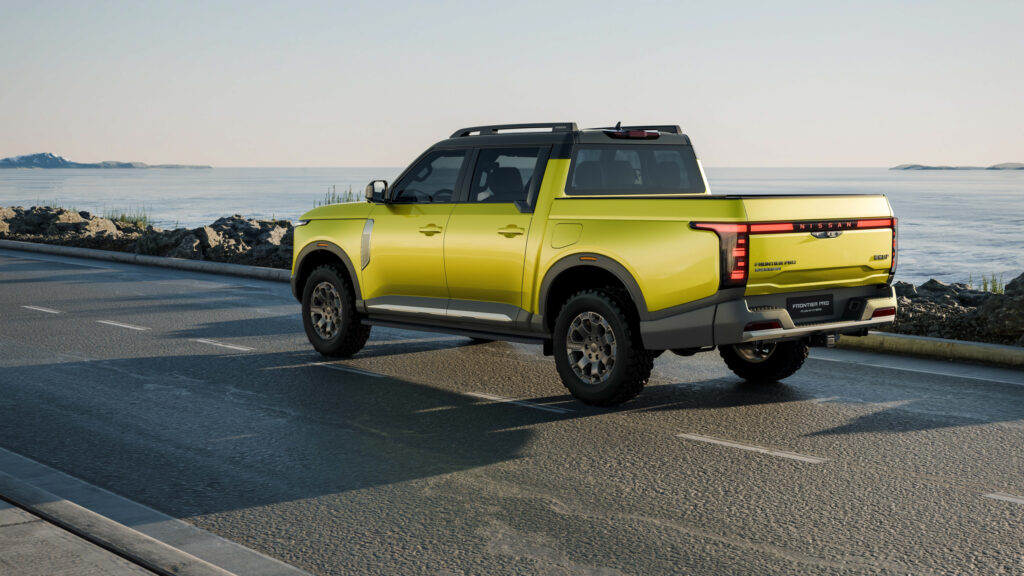 Nissan Frontier Pro PHEV ute.
