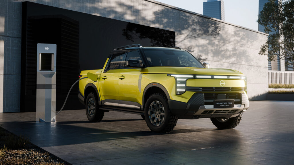Nissan Frontier Pro PHEV ute.