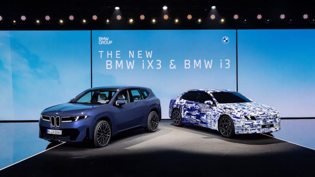 2026 BMW iX3 and i3.